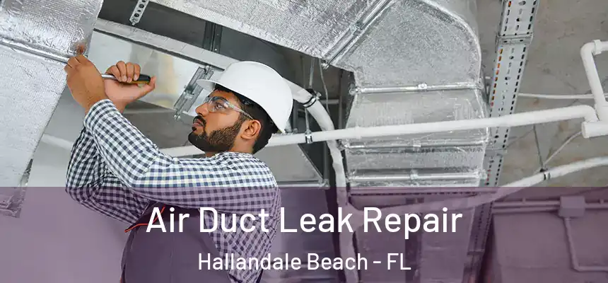 Air Duct Leak Repair Hallandale Beach - FL