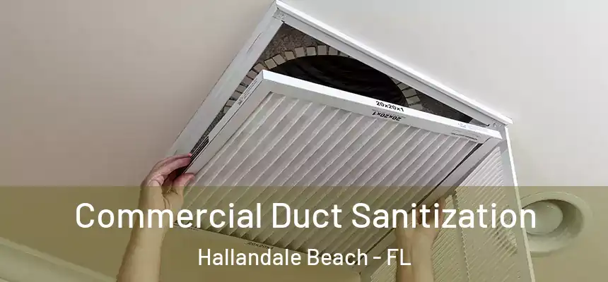 Commercial Duct Sanitization Hallandale Beach - FL