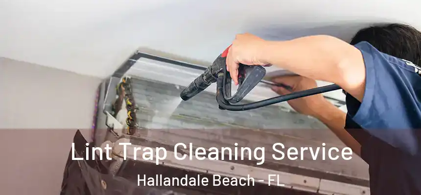 Lint Trap Cleaning Service Hallandale Beach - FL